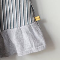 Image 5 of cicada gray greys courtneycourtney adult size M/L medium large tank sleeveless racerback dress