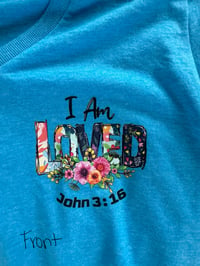 Image 1 of I am love shirt  XL