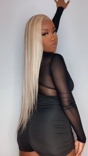 Image of Long Blonde 13x4 Lace Front Wig in 26”