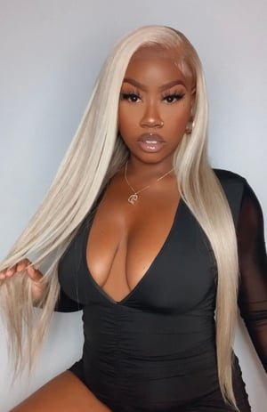 Image of Long Blonde 13x4 Lace Front Wig in 26”