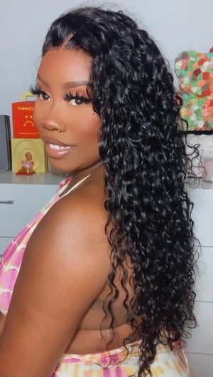Image of Water Wave 7x5” Bye Bye Knot Lace Closure Wig in 22”
