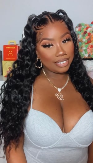 Image of Pre-Styled Braided 2 Ponytail Lace Front Wig in 22”