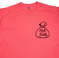 Image 2 of Money Bag - Coral Pink