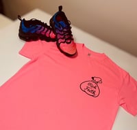 Image 3 of Money Bag - Coral Pink