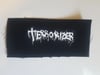 Terrorizer Cloth Patch