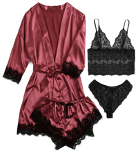 Image 1 of 4 pieces Pajama set
