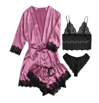 Image 2 of 4 pieces Pajama set