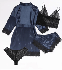 Image 3 of 4 pieces Pajama set