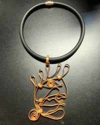 Image 3 of face pendant #2