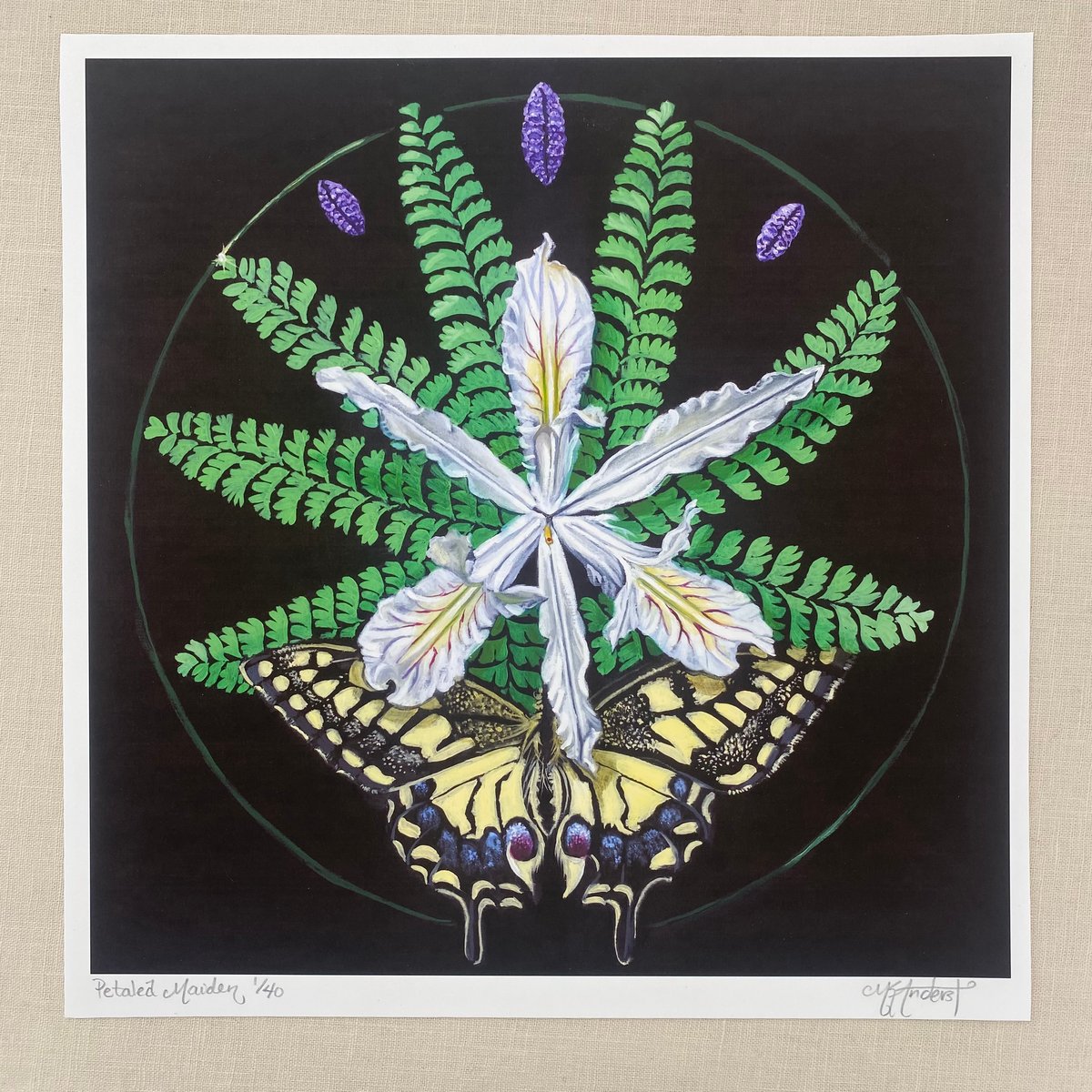 Petaled Maiden ~ Limited Edition Print | Michelle Anderst