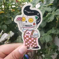 Image 2 of Big Boy Calavera Vinyl Sticker