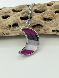 Image 5 of Asexual Flag Resin Pendants