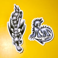 Spiky Dogs Stickers