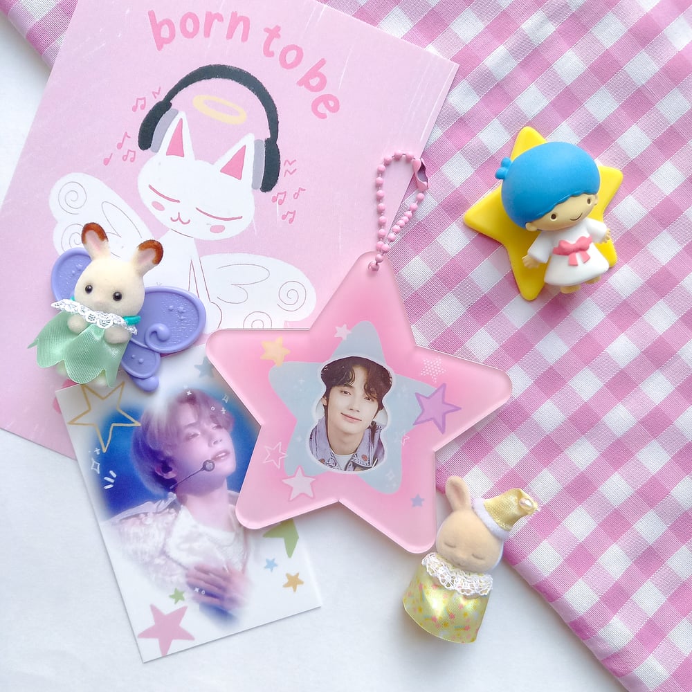 star in my pocket !! ✶ acrylic id photo holder DISCOUNTED 