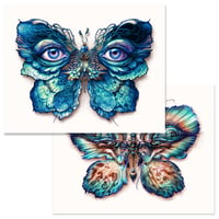 Image 1 of Lepidoptera 8/9 - 2 print set