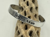 Image 3 of Custom Stamped Aluminum Bracelets