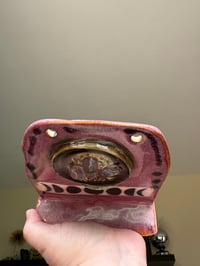 Image 3 of Moon Phase Shelf, Ceramic Shelf, Diorama Crystal Shelf, Small Alter, Ceramic Wall Alter, Mini Shrine