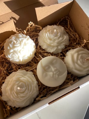 Image of DECORATIVE PILLAR CANDLES