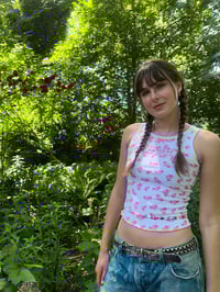 Image 2 of RESTOCK Atomic Fairy Saffron Tank Top 🩷✨