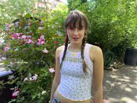 Image 2 of Atomic Fairy Gold Tulip Tank Top 💛✨💛