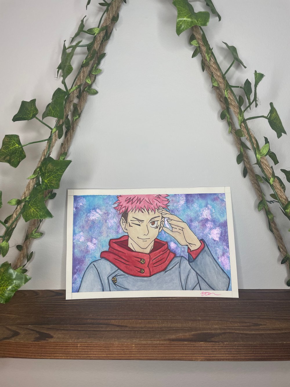 Image of Sorcerer watercolour original paintings