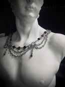 Image 3 of lacy chains necklace