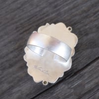 Image 3 of double mushroom sun ray ring