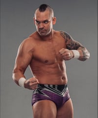 Image 1 of Shawn Spears Ring Worn Trunks & Kneepad Covers