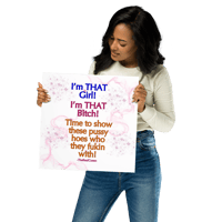 "I'm That" Positive Affirmation Poster