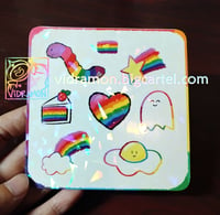 Image 1 of ♥ Pride Doodle Sticker Sheet ♥ (14 flags available) 