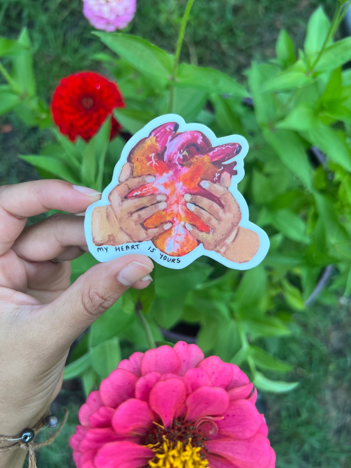 Image of Surrendered Heart sticker 