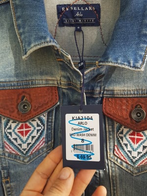 Image of Girls Size 8 Denim Jacket