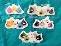 Image 3 of ♡ Sparkly Pride Slime Stickers ♡