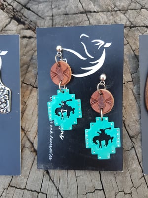 Image of Cowgirl Dangle Earrings