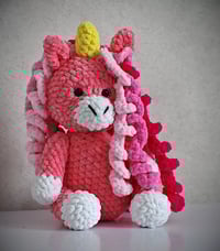 Crochet Handmade Pink Unicorn toy
