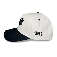 Image 2 of Jolly Kid Crew Snapback - (Off White/Black)