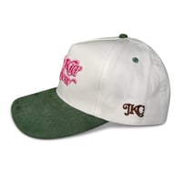Image 2 of Jolly Kid Crew Snapback - (Off White/Green/Pink)