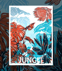 Image 1 of Sérigraphie jungle