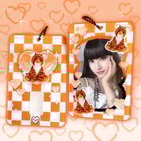 Image 1 of Tiger Plush Acrylic Photocard Holder