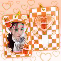 Image 1 of Fox Plush Acrylic Photocard Holder
