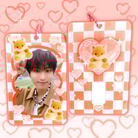 Image 1 of Hamster Plush Acrylic Photocard Holder