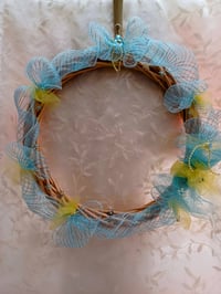 Image 3 of Ukrainian Flag Colors Wreath