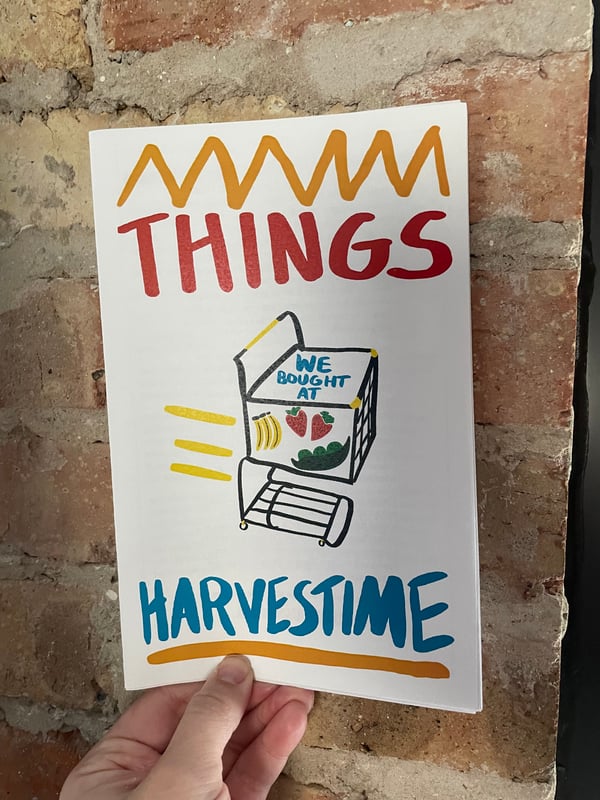 Image of Things We Bought At Harvestime