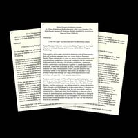 Publishing Panels Printed Transcripts 