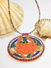 Image 1 of Crab Platter Necklace