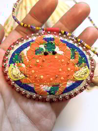 Image 2 of Crab Platter Necklace