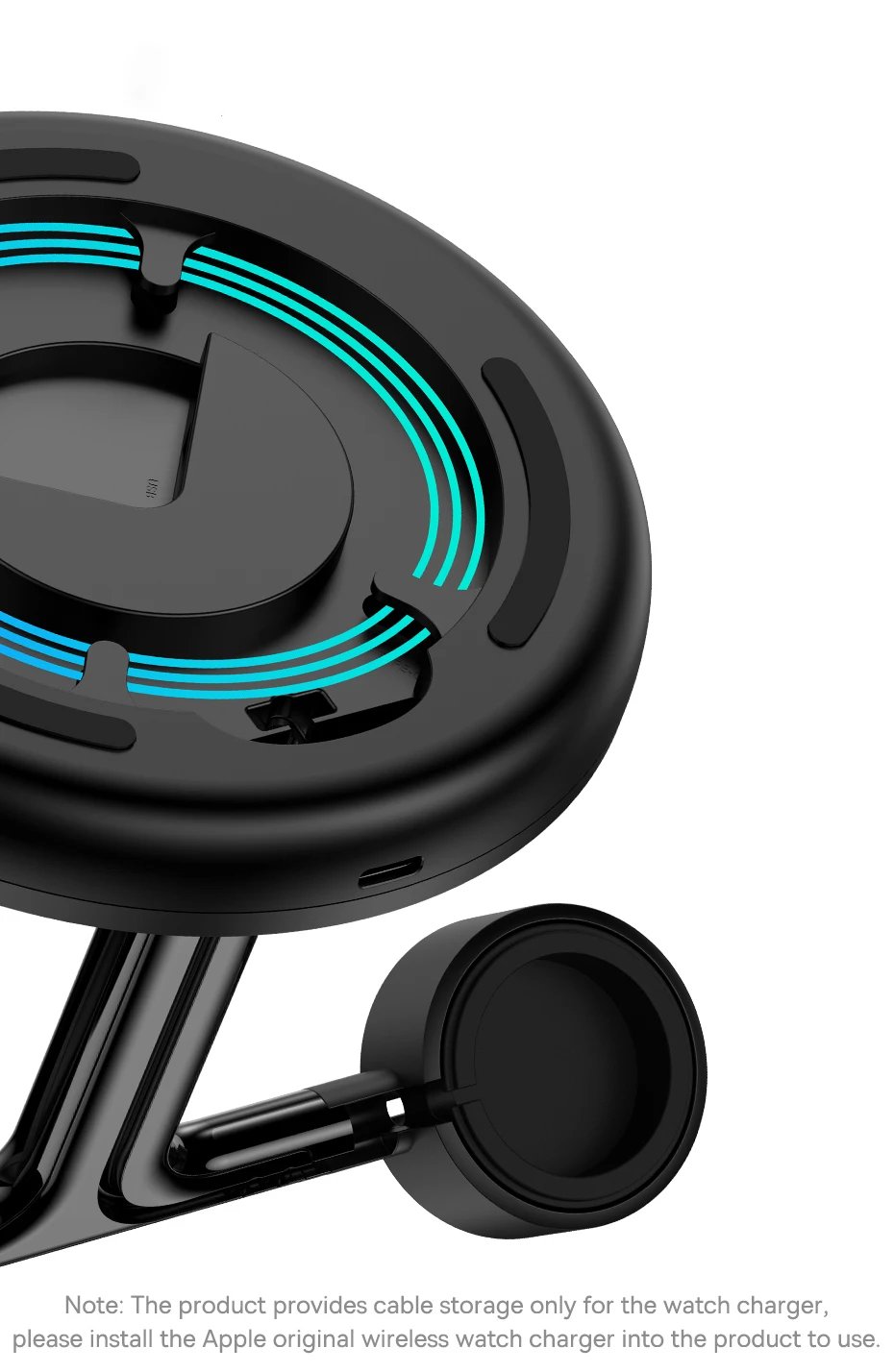 3 in 1 Magnetic Wireless Charger Stand For Phone iPhone 15 14 Pro Airpods Apple Watch Fast Charge