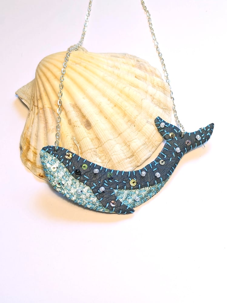 Image of Blue Whale Necklace