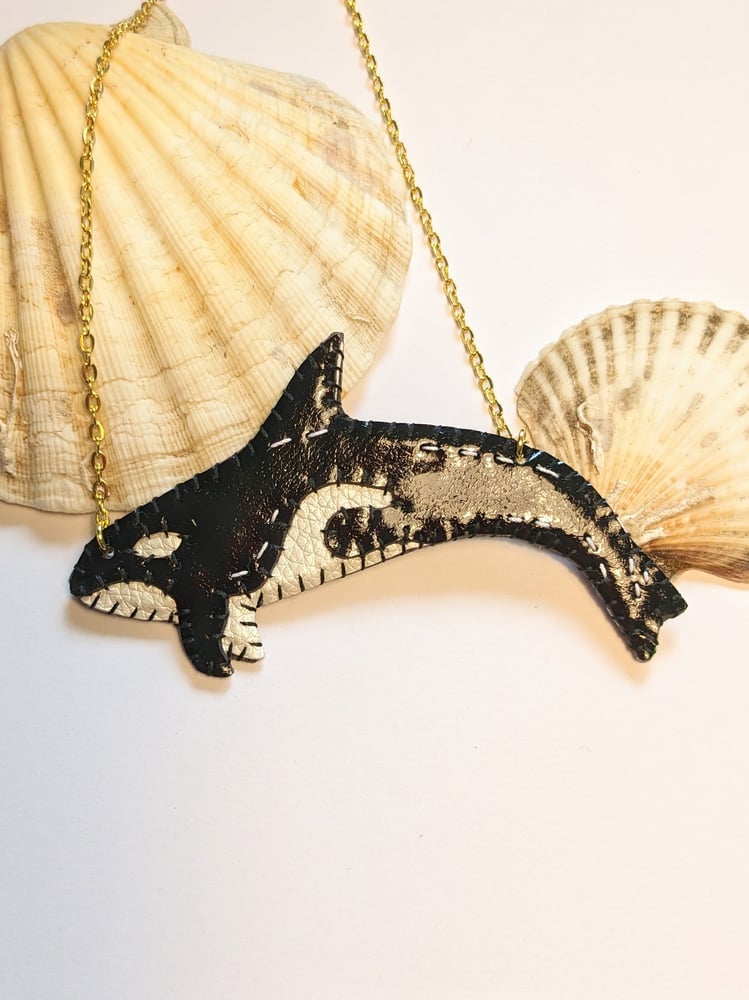 Image of Orca Whale Necklace