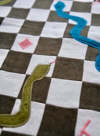 Image 3 of Snakes and Ladders Wall Hanging